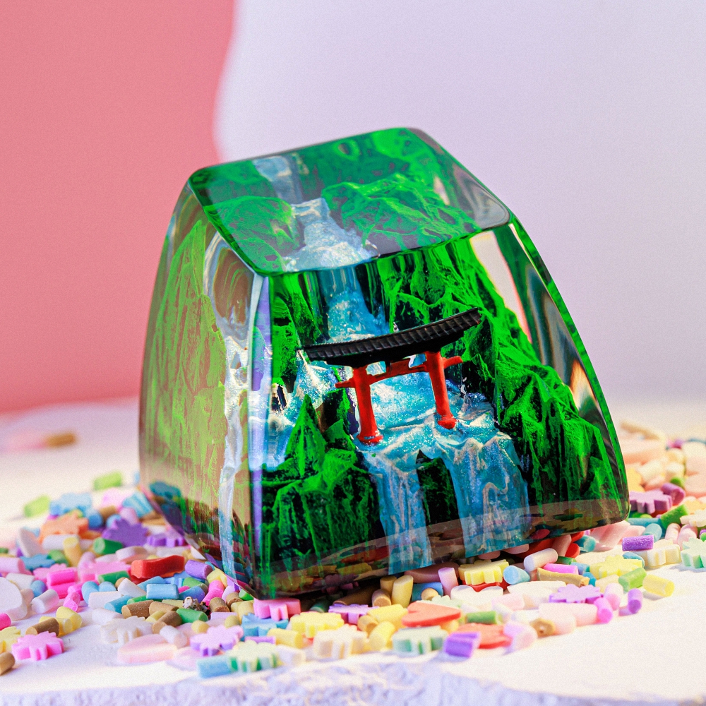 Forest Artisan Keycap Breakwooden 4