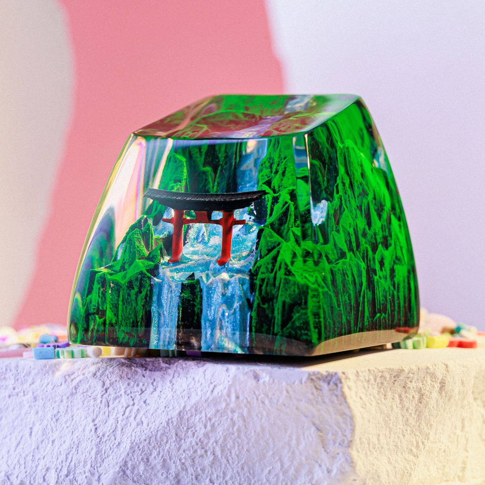 Forest Artisan Keycap Breakwooden 4