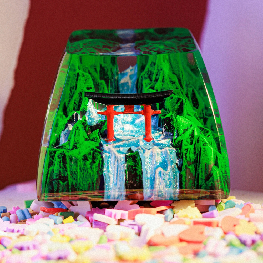 Forest Artisan Keycap Breakwooden 4