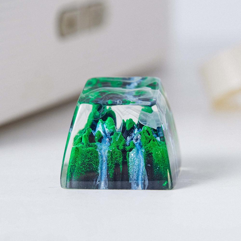 Forest Artisan Keycap Breakwooden 5