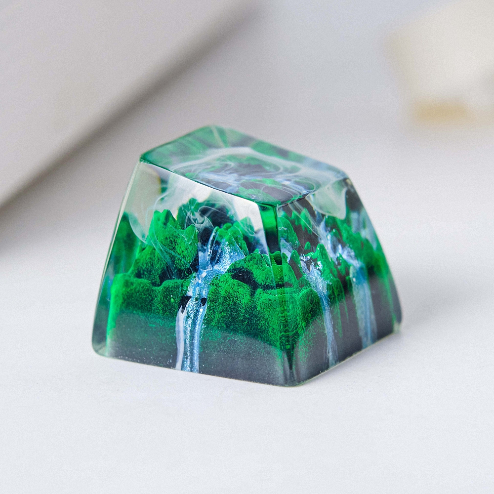 Forest Artisan Keycap Breakwooden 5