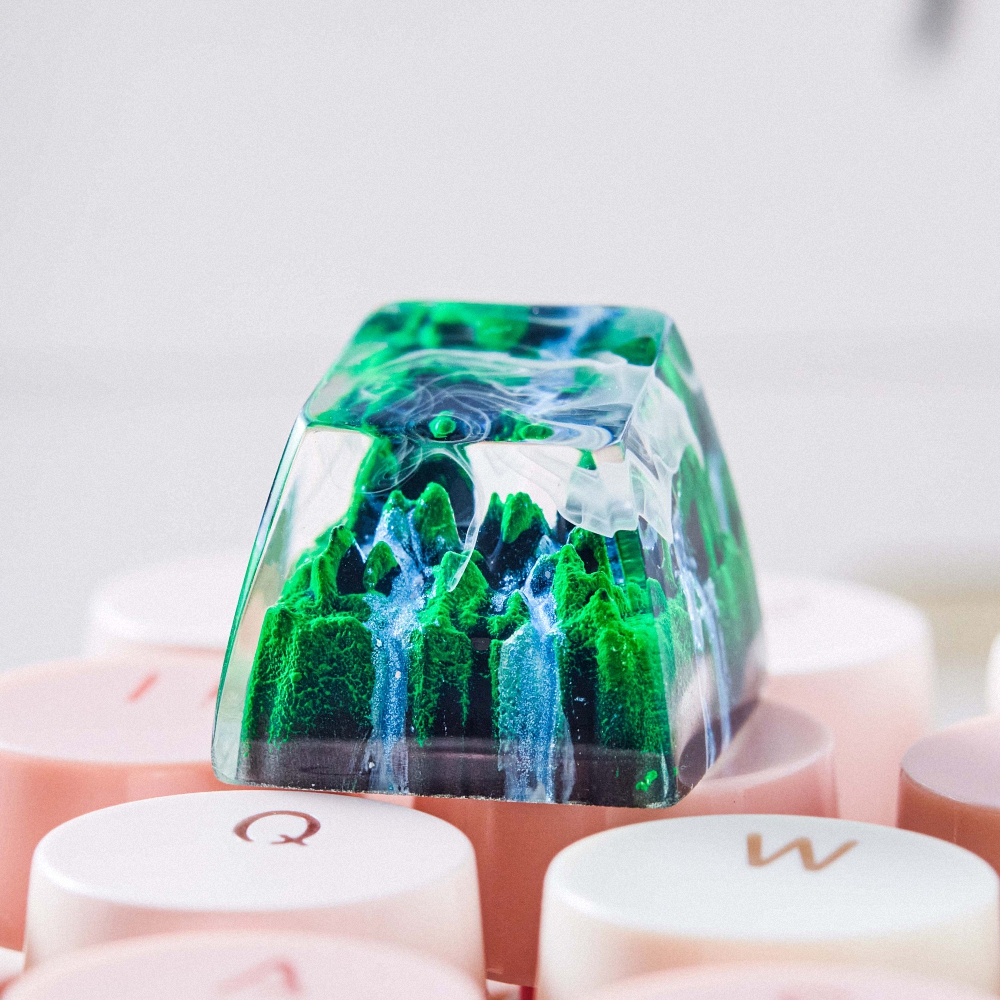 Forest Artisan Keycap Breakwooden 5