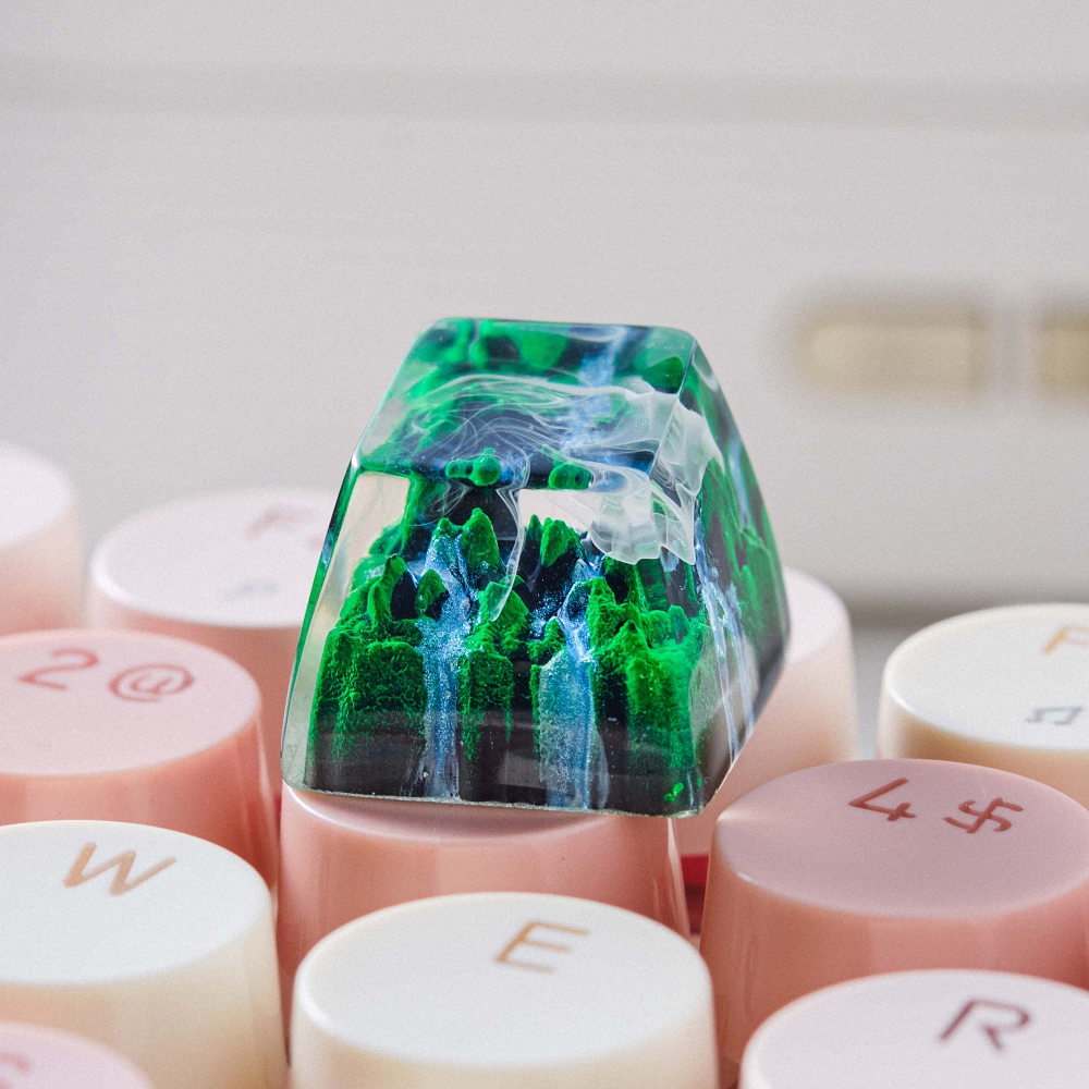 Forest Artisan Keycap Breakwooden 5