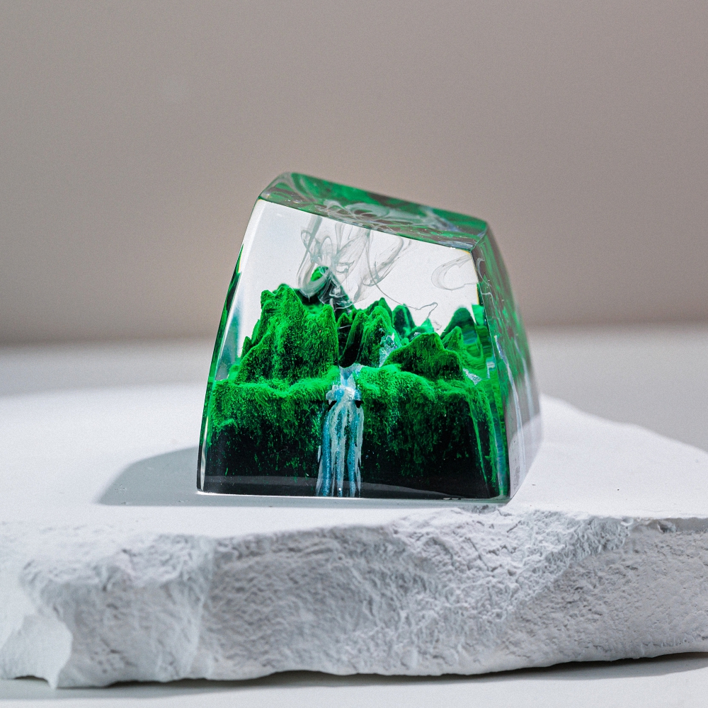 Forest Artisan Keycap Breakwooden 5