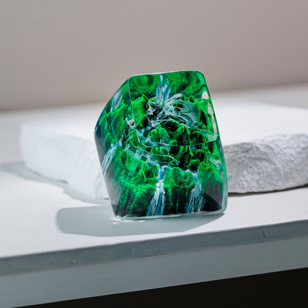 Forest Artisan Keycap Breakwooden 5