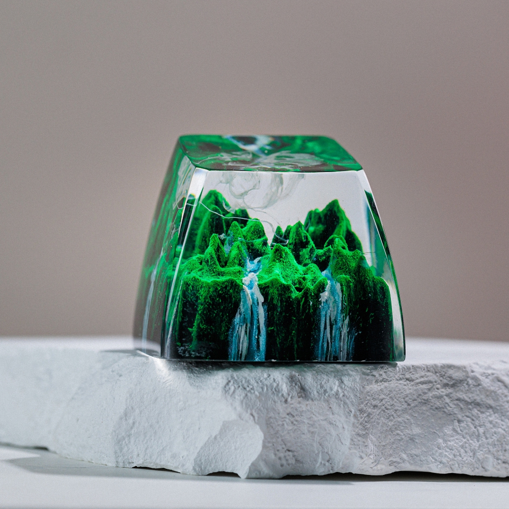 Forest Artisan Keycap Breakwooden 5