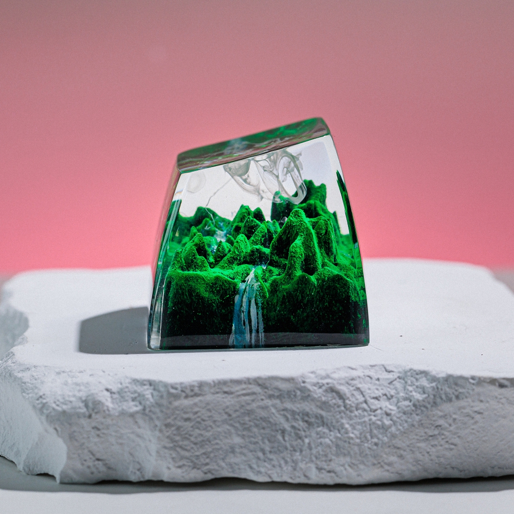 Forest Artisan Keycap Breakwooden 5