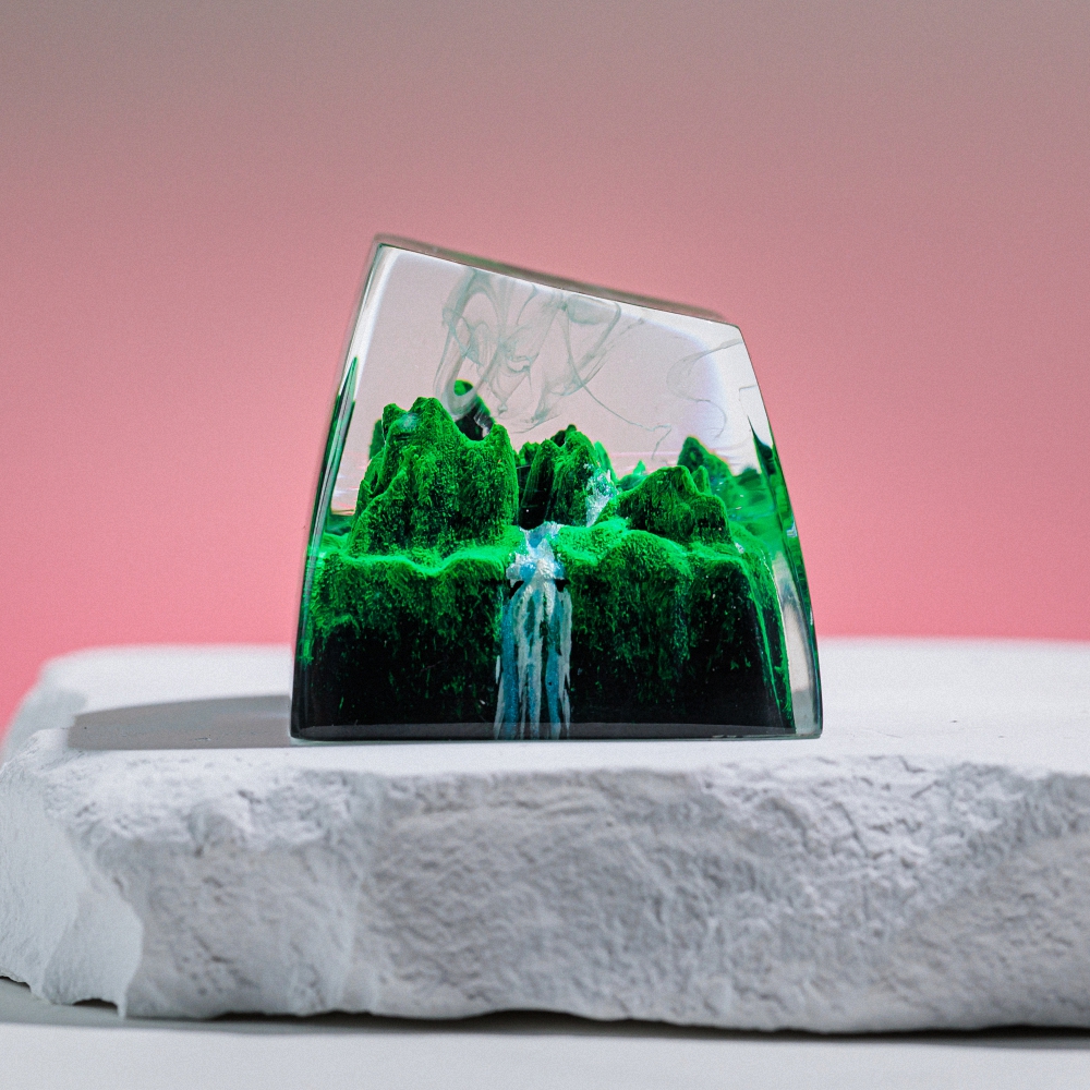 Forest Artisan Keycap Breakwooden 5