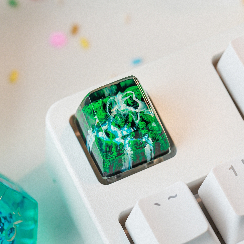 Forest Artisan Keycap Breakwooden 5