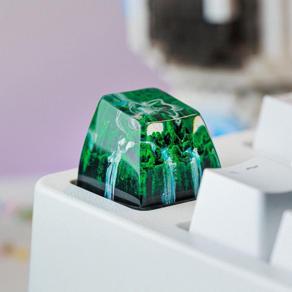 Forest Artisan Keycap Breakwooden 5