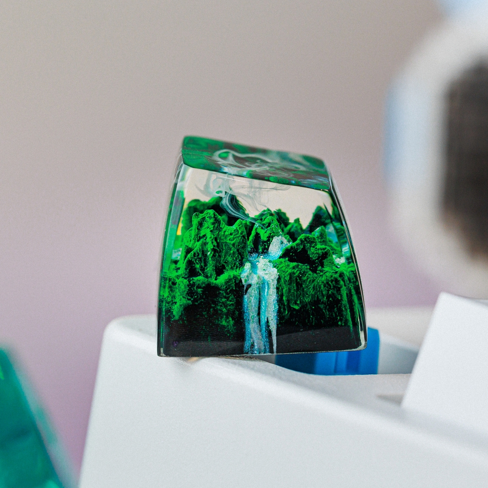 Forest Artisan Keycap Breakwooden 5