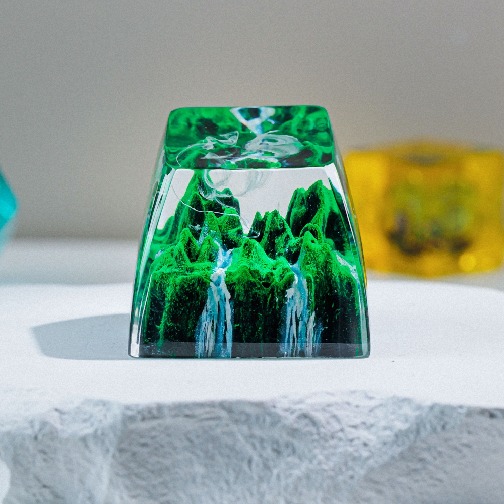 Forest Artisan Keycap Breakwooden 5