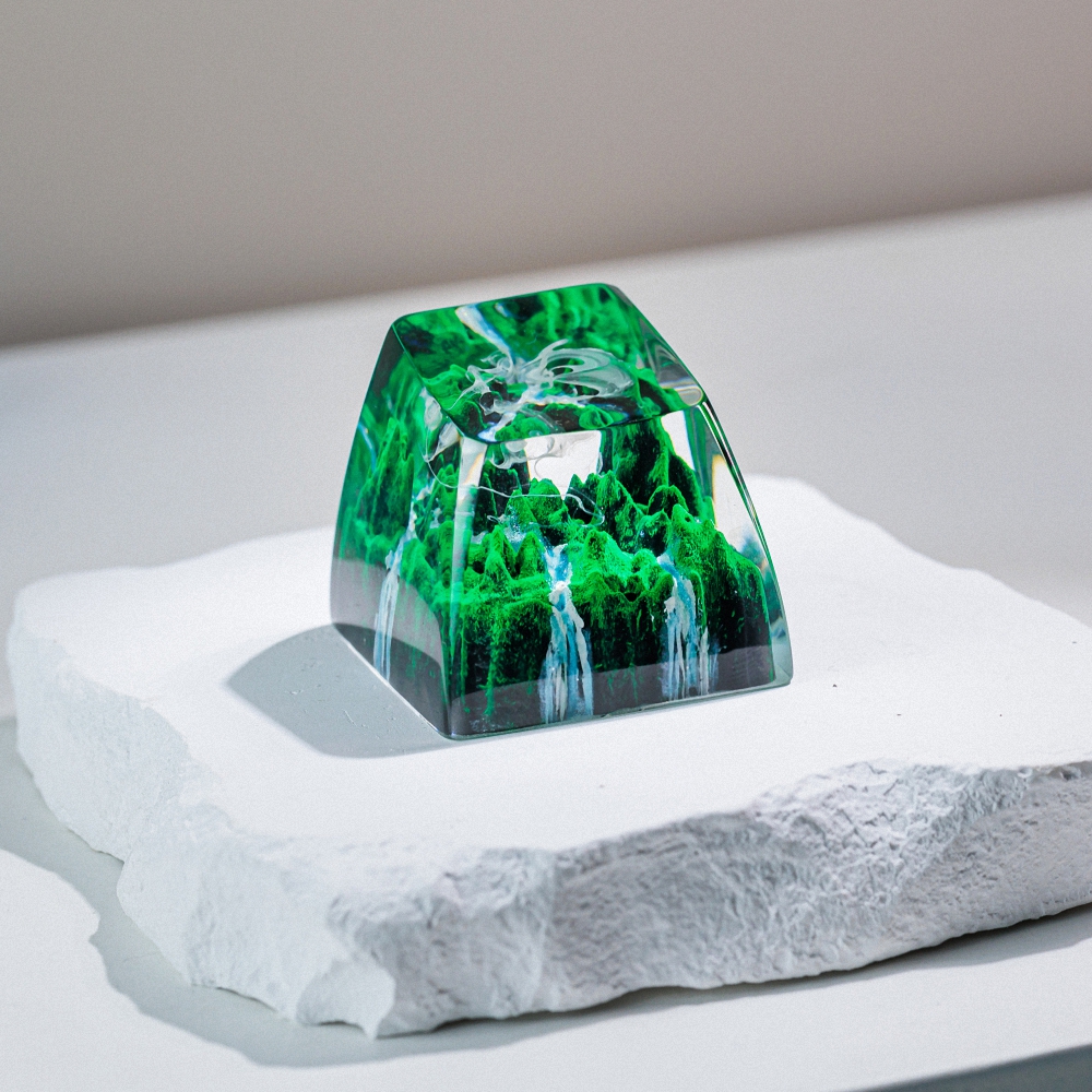 Forest Artisan Keycap Breakwooden 5