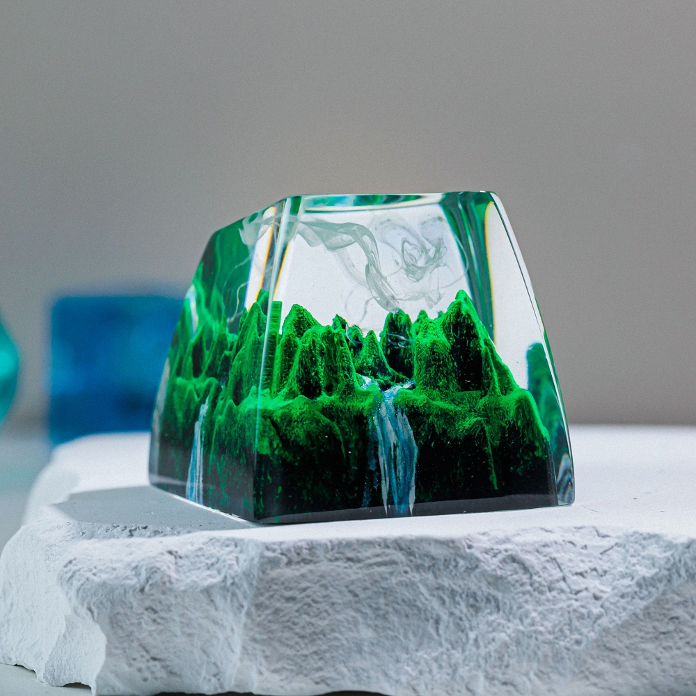 Forest Artisan Keycap Breakwooden 5