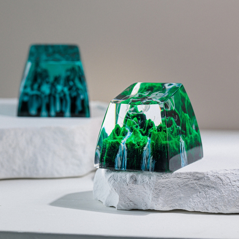 Forest Artisan Keycap Breakwooden 5