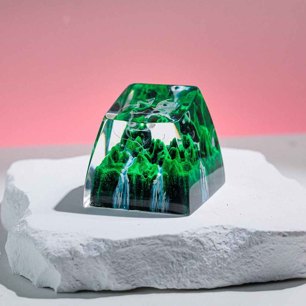 Forest Artisan Keycap Breakwooden 5