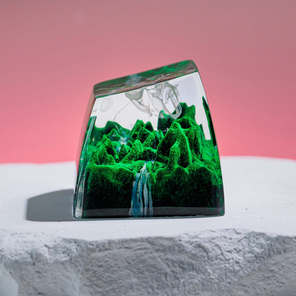 Forest Artisan Keycap Breakwooden 5