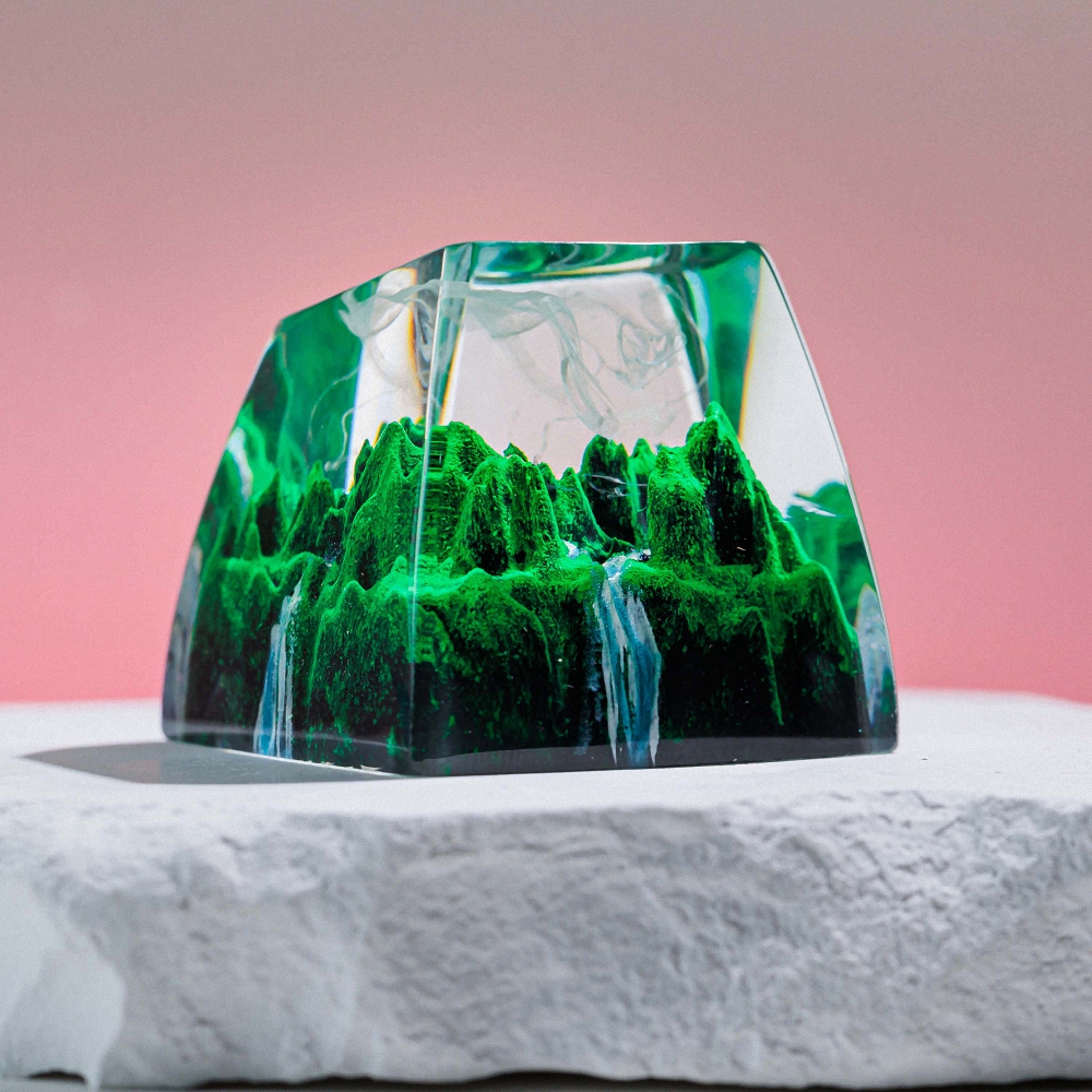 Forest Artisan Keycap Breakwooden 5