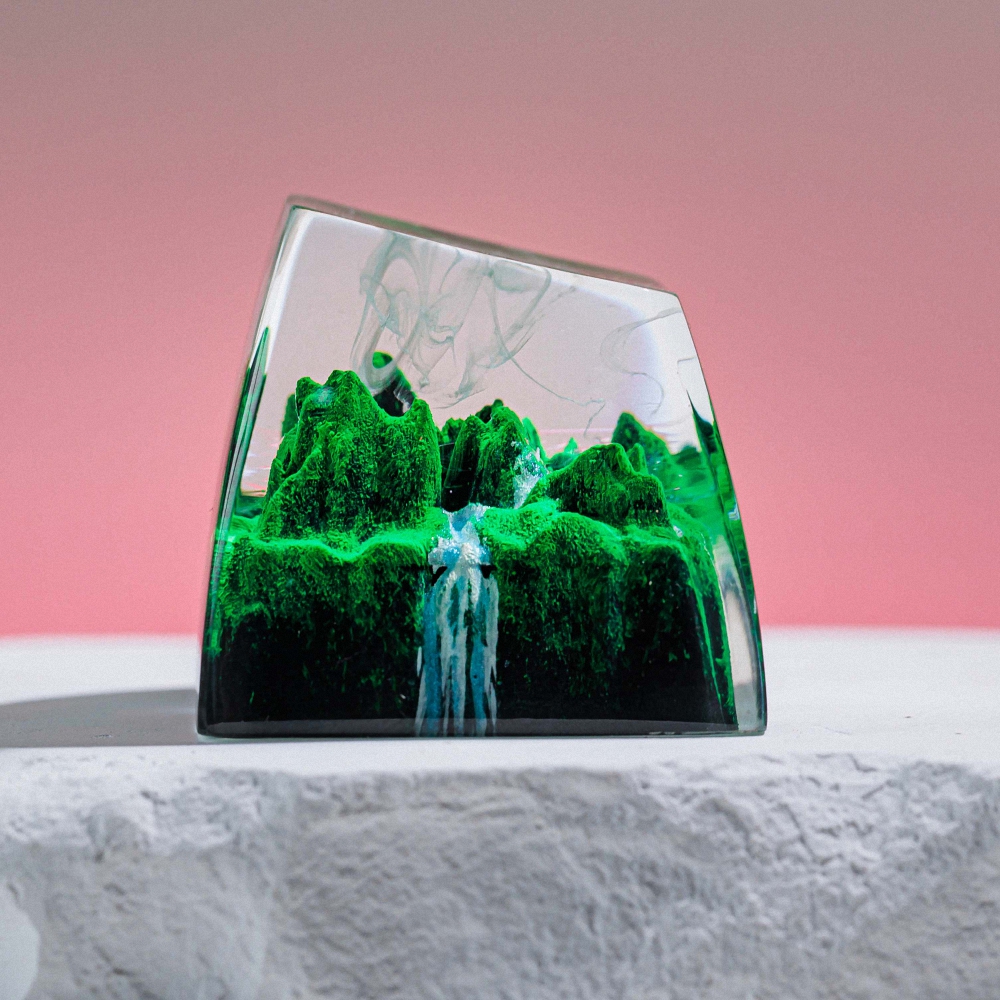 Forest Artisan Keycap Breakwooden 5