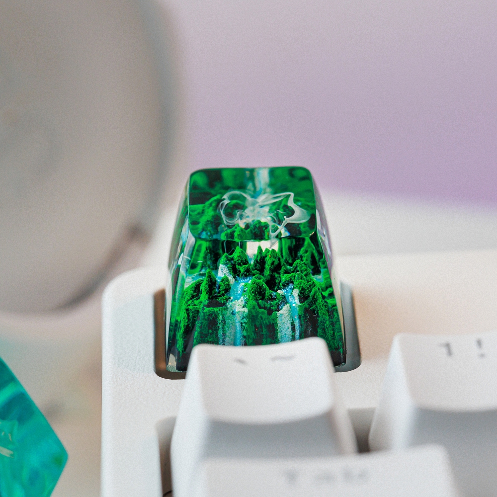 Forest Artisan Keycap Breakwooden 5