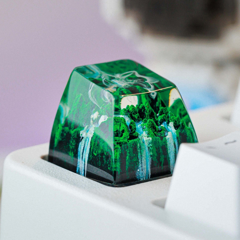 Forest Artisan Keycap Breakwooden 5