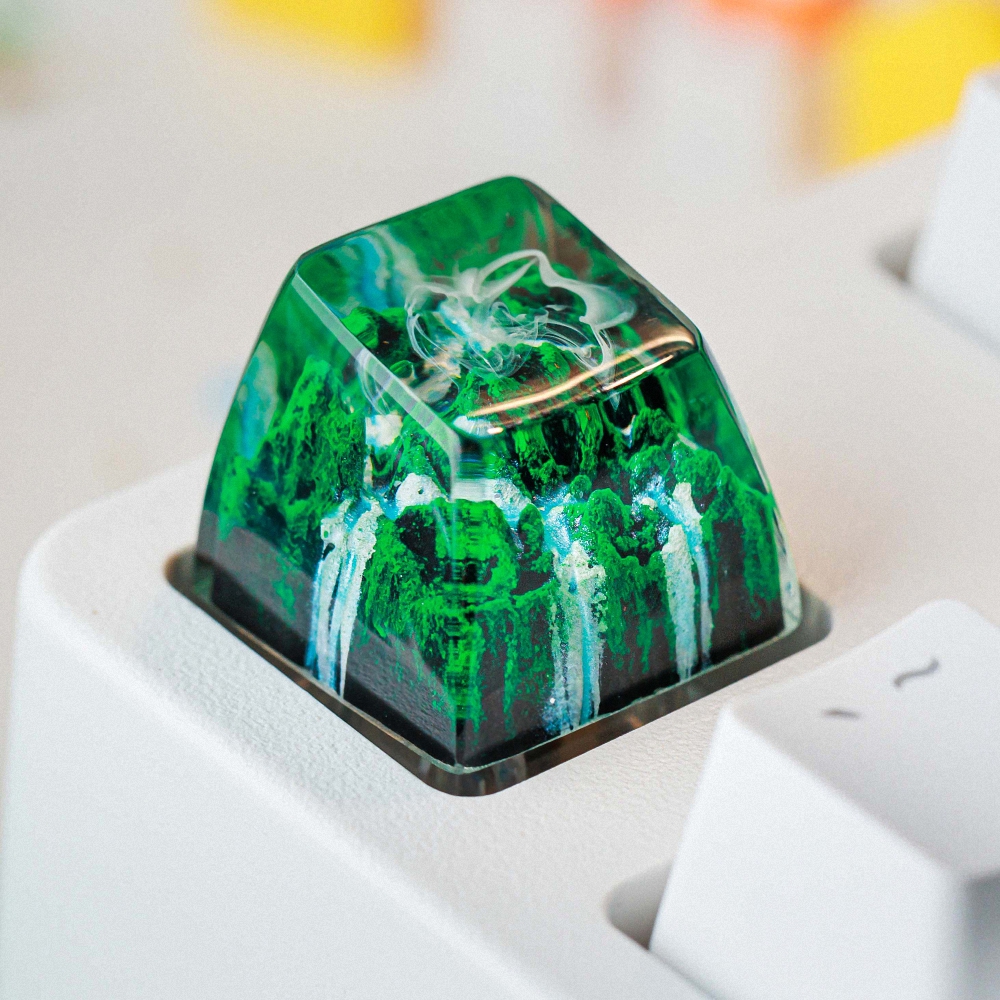 Forest Artisan Keycap Breakwooden 5