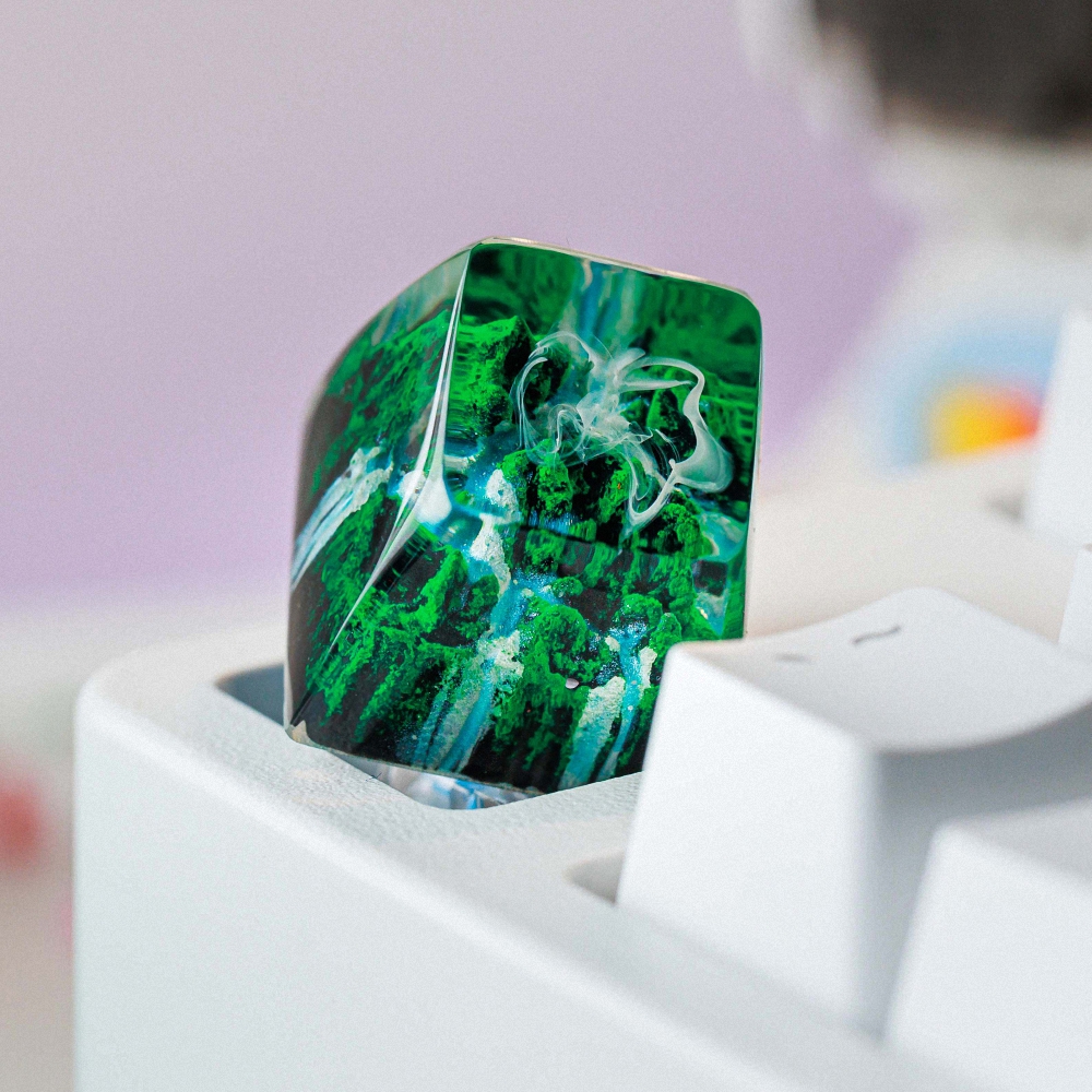 Forest Artisan Keycap Breakwooden 5