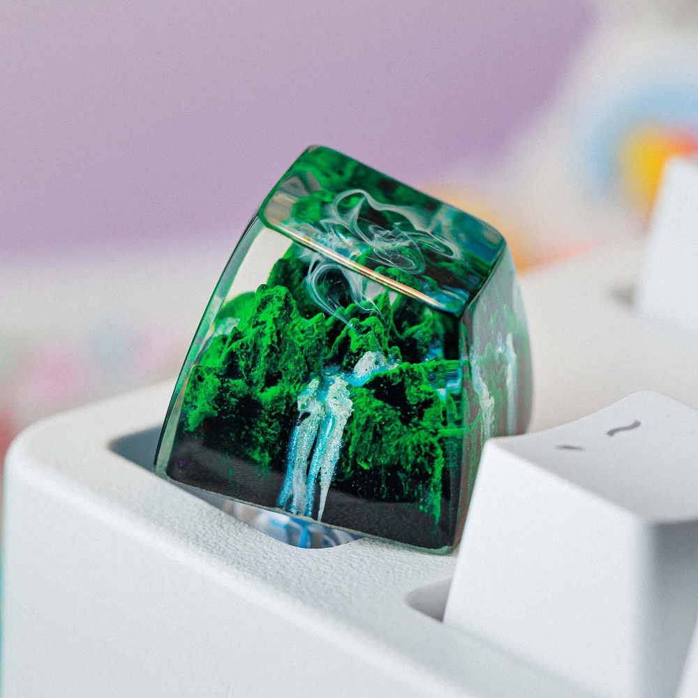 Forest Artisan Keycap Breakwooden 5