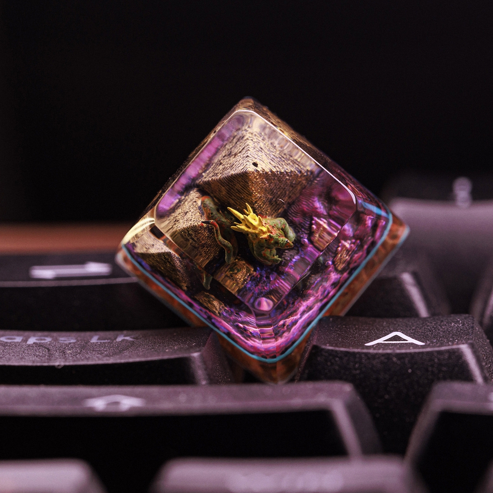 Godzilla Pyramid Keycap Breakwooden