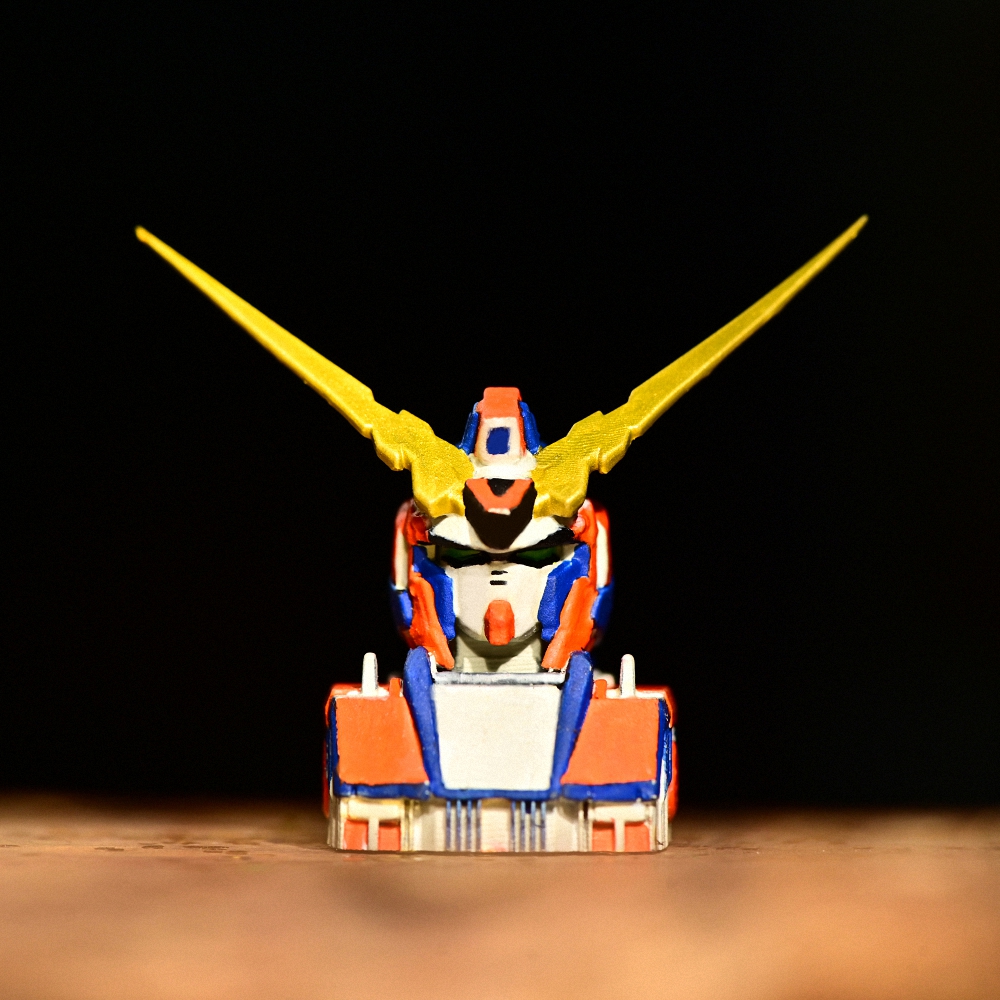 Gundam - Unicorn Artisan Keycap Breakwooden