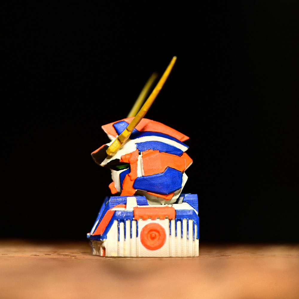 Gundam - Unicorn Artisan Keycap Breakwooden