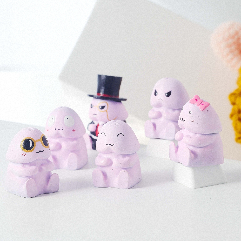 Kute Artisan Keycap Breakwooden 2