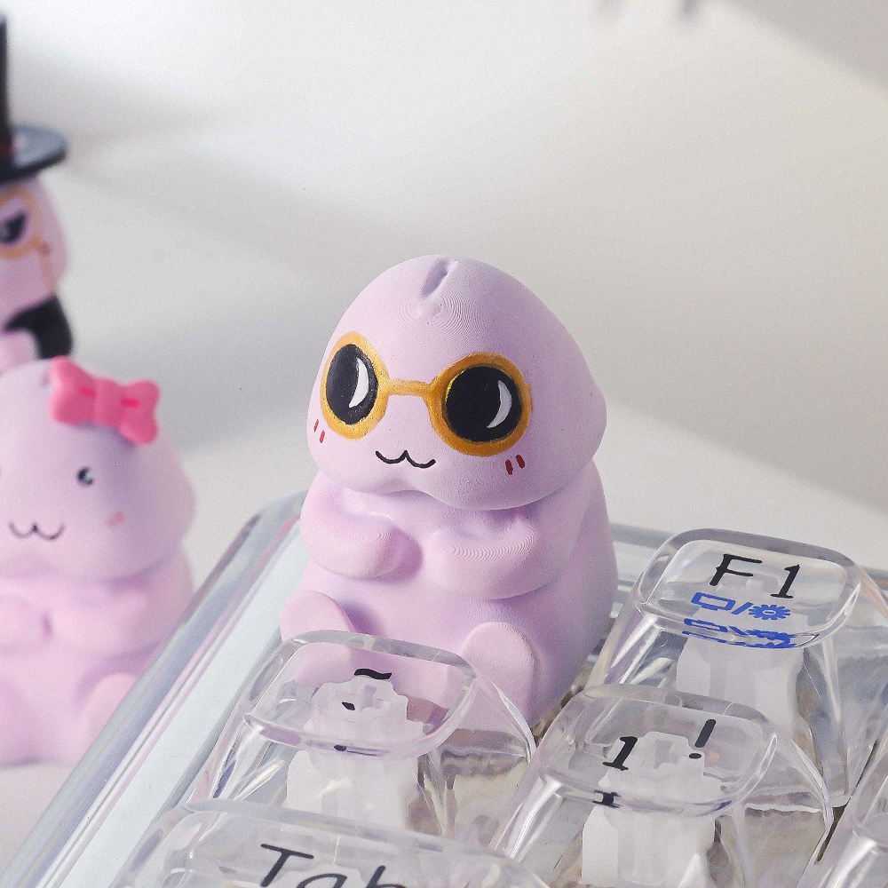 Kute Artisan Keycap Breakwooden 2