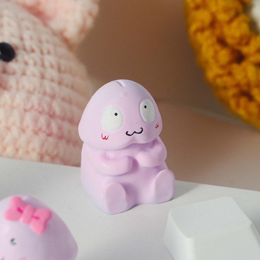 Kute Artisan Keycap Breakwooden 3