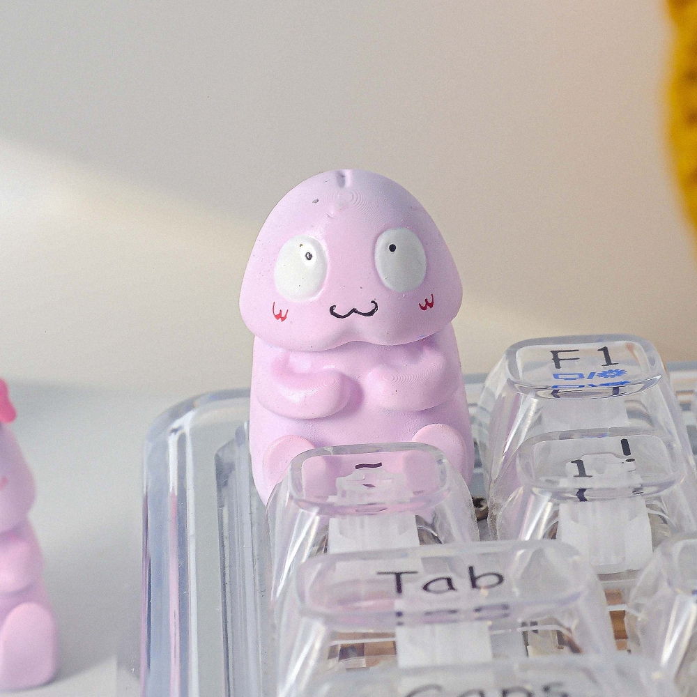 Kute Artisan Keycap Breakwooden 3