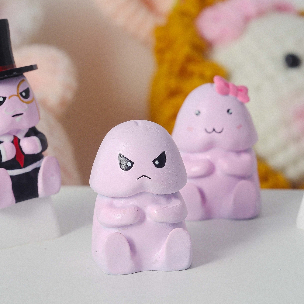 Kute Artisan Keycap Breakwooden 5