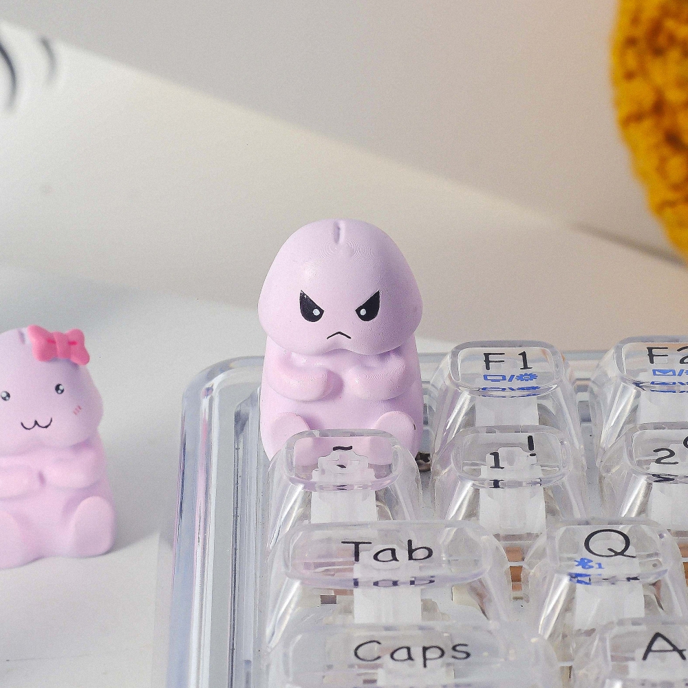 Kute Artisan Keycap Breakwooden 5