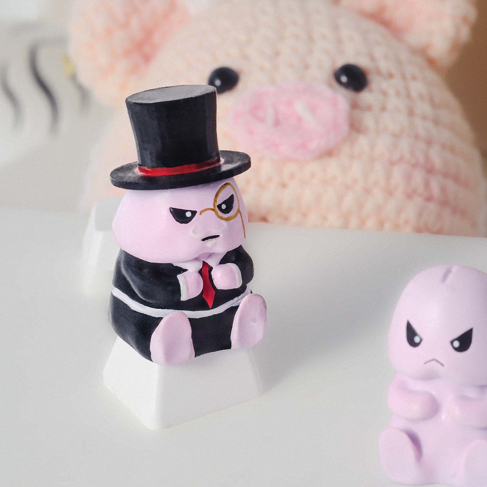 Kute Artisan Keycap Breakwooden 7