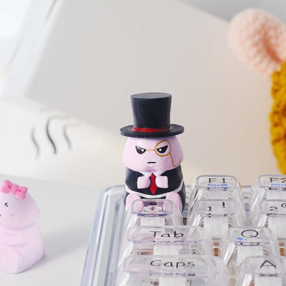 Kute Artisan Keycap Breakwooden 7