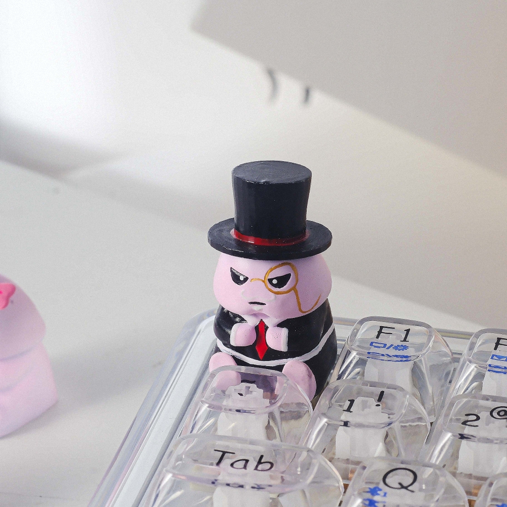 Kute Artisan Keycap Breakwooden 7