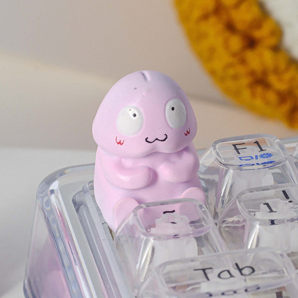 Kute Artisan Keycap Breakwooden 8