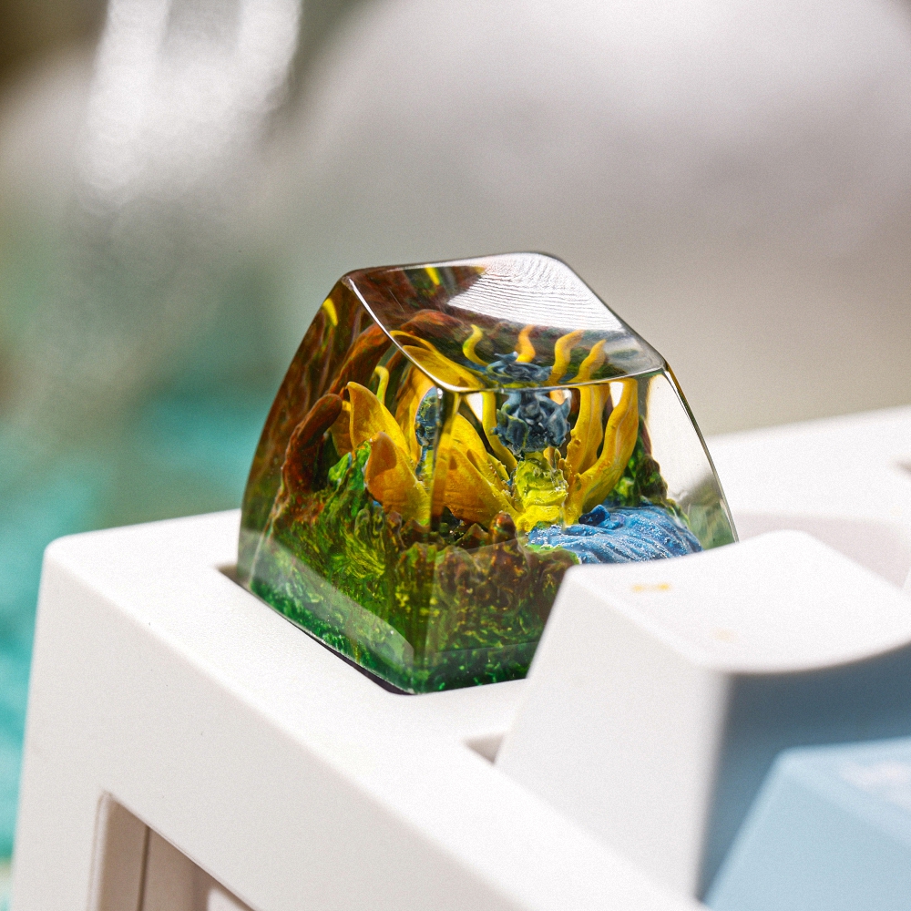 Naruto - Chomei Artisan Keycap Breakwooden