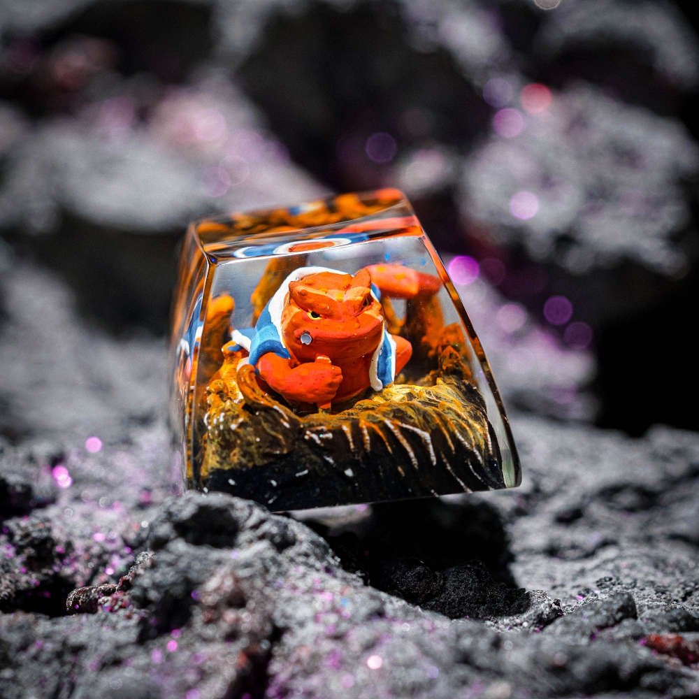 Naruto - Gammabunta Artisan Keycap Breakwooden 3