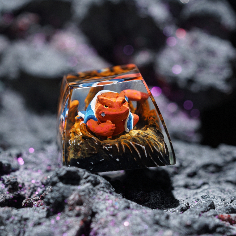 Naruto - Gammabunta Artisan Keycap Breakwooden 3