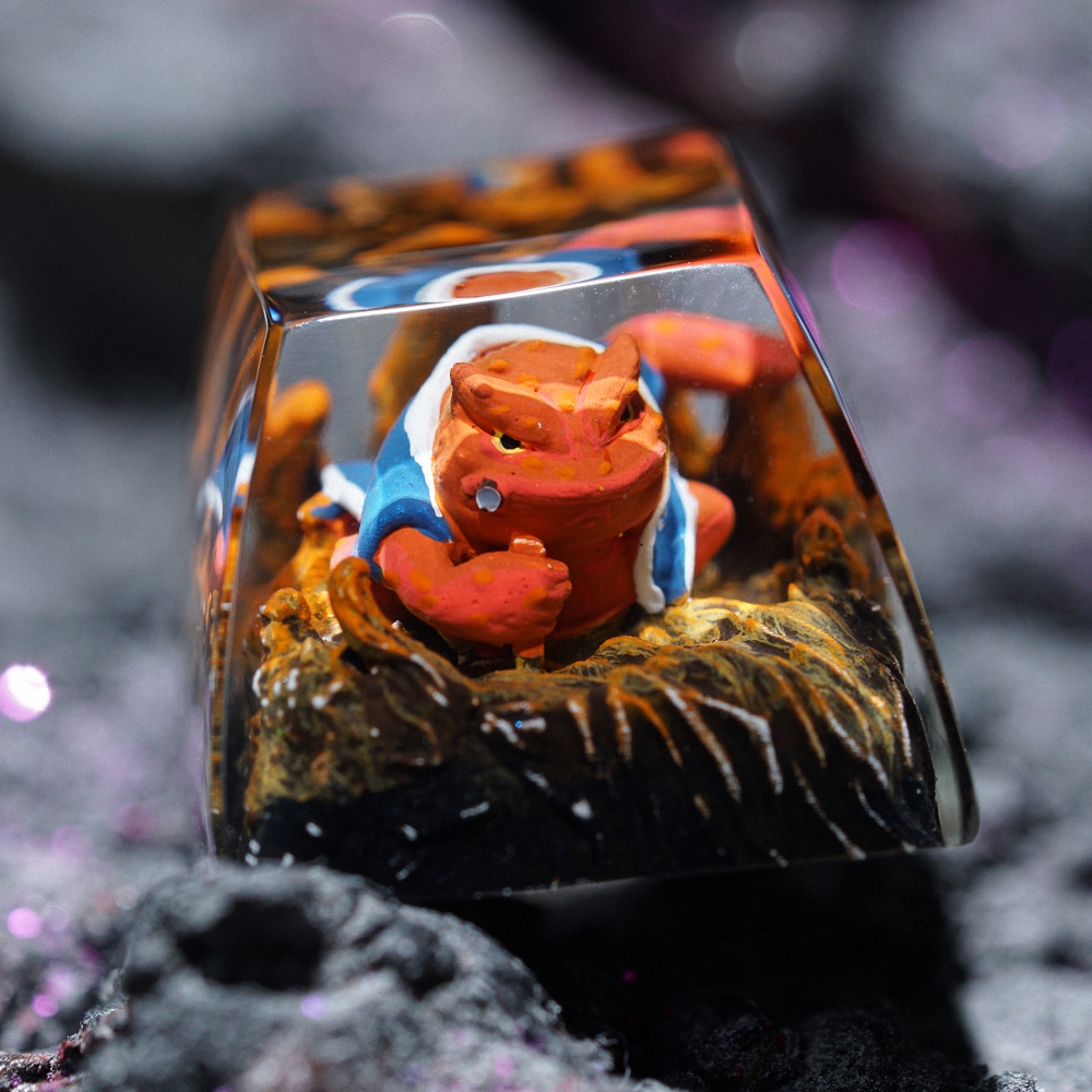 Naruto - Gammabunta Artisan Keycap Breakwooden 3