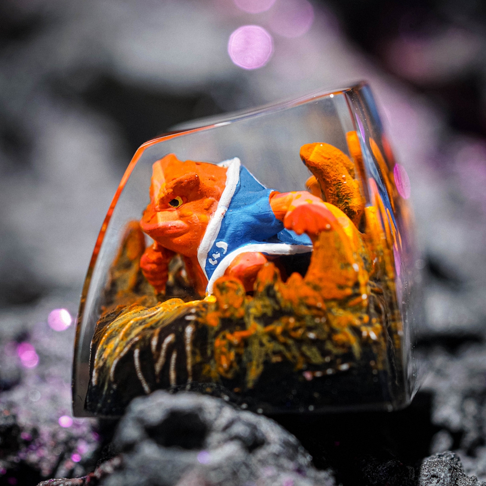 Naruto - Gammabunta Artisan Keycap Breakwooden 3