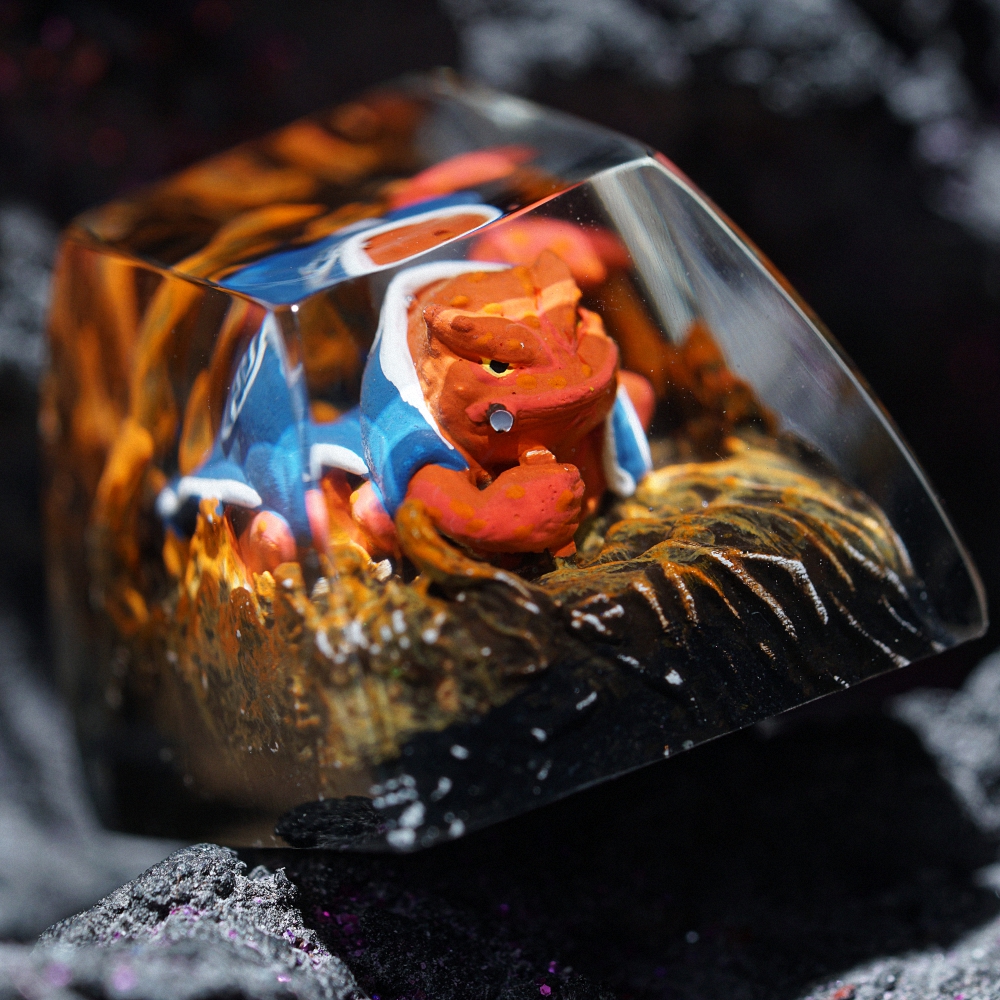 Naruto - Gammabunta Artisan Keycap Breakwooden 3