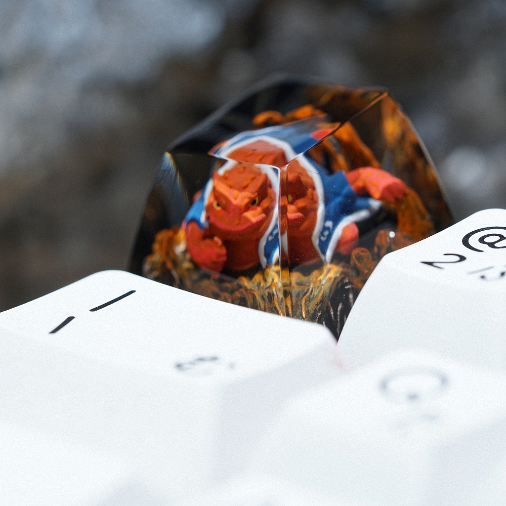Naruto - Gammabunta Artisan Keycap Breakwooden 3