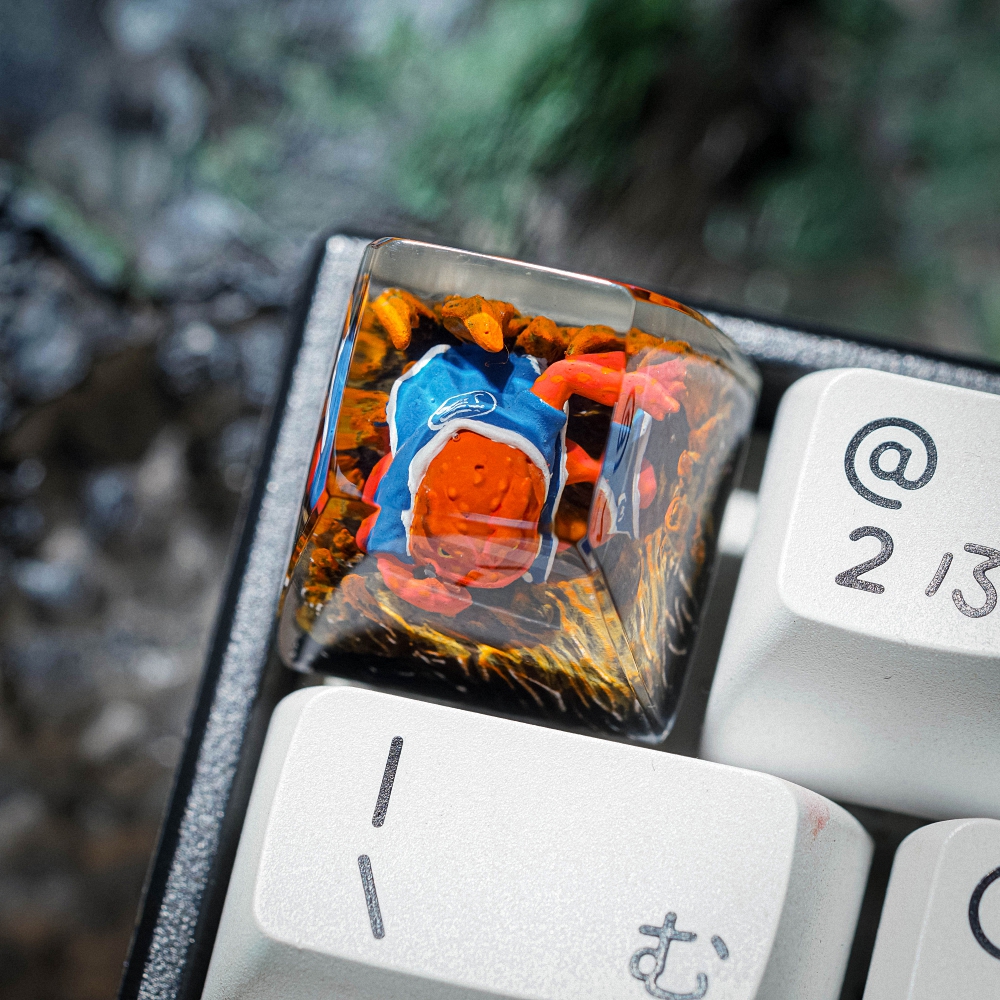 Naruto - Gammabunta Artisan Keycap Breakwooden 3