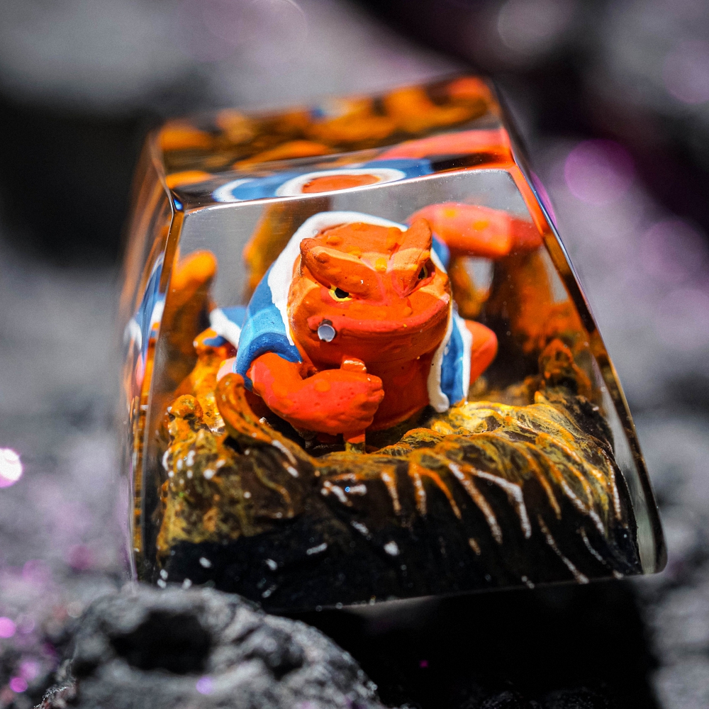 Naruto - Gammabunta Artisan Keycap Breakwooden 3